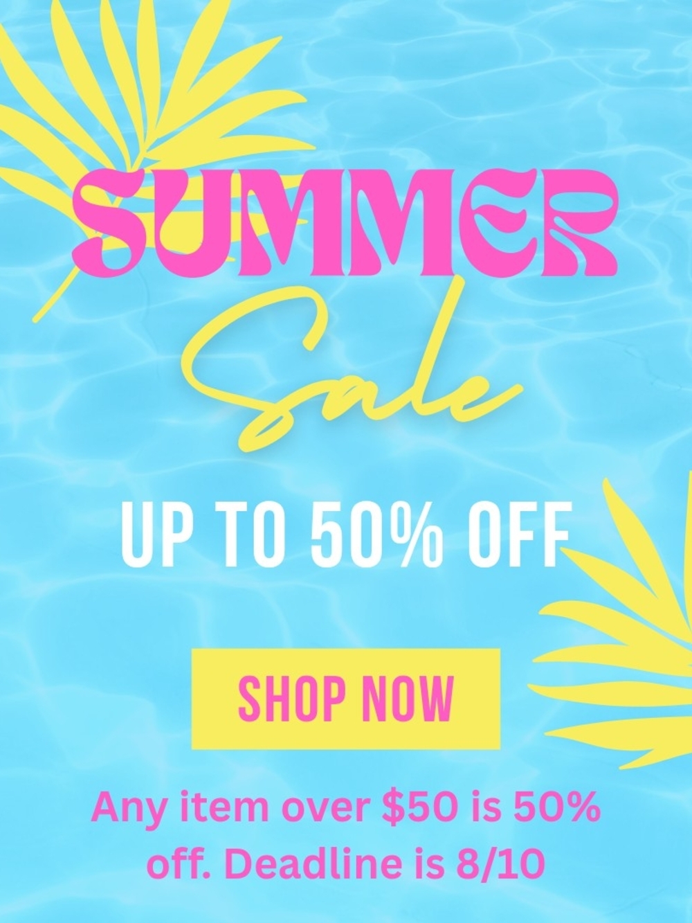 Summer Sale!